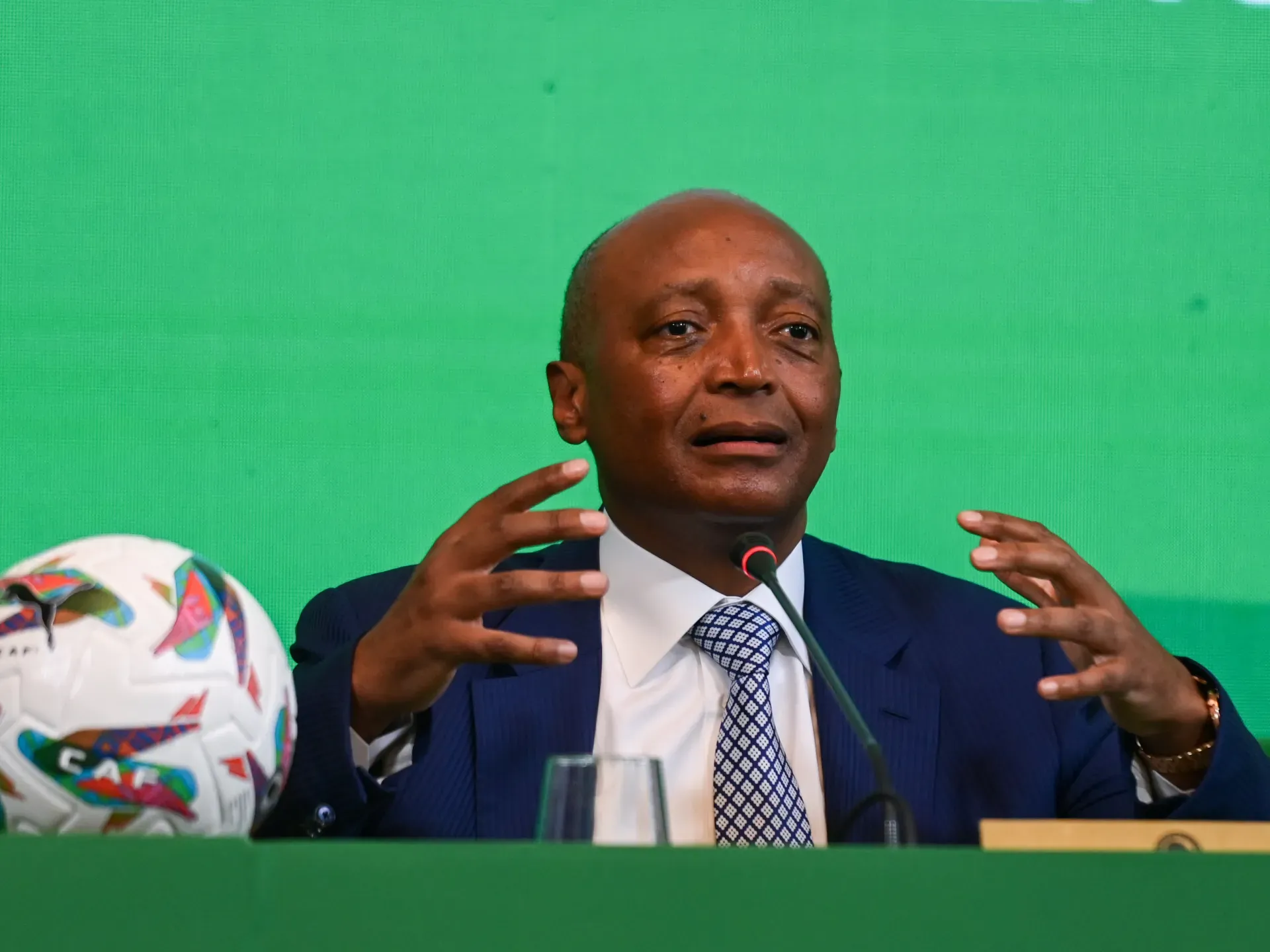 CAF President Thanks King of Morocco for Pardoning Senegalese Fans