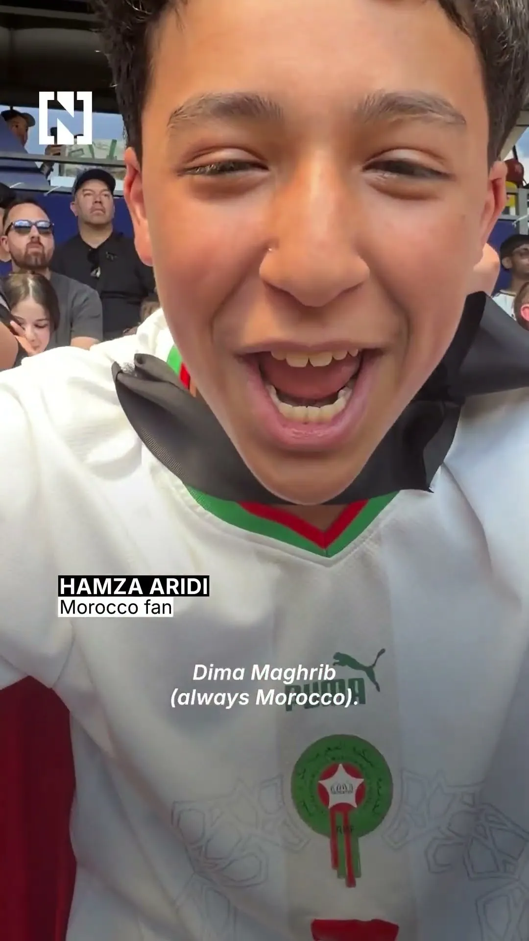 Moroccan Fans Show Optimism Ahead of World Cup