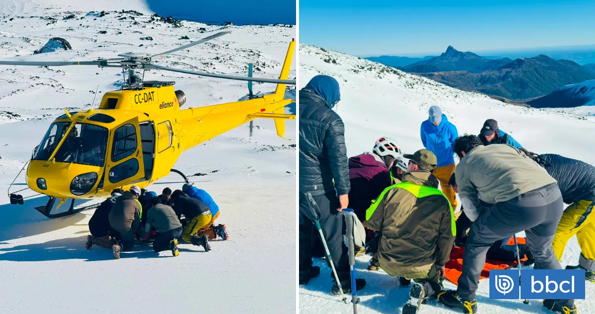 Rescue Operation Saves Mountaineer Who Plummeted 200 Meters Down Casablanca Volcano