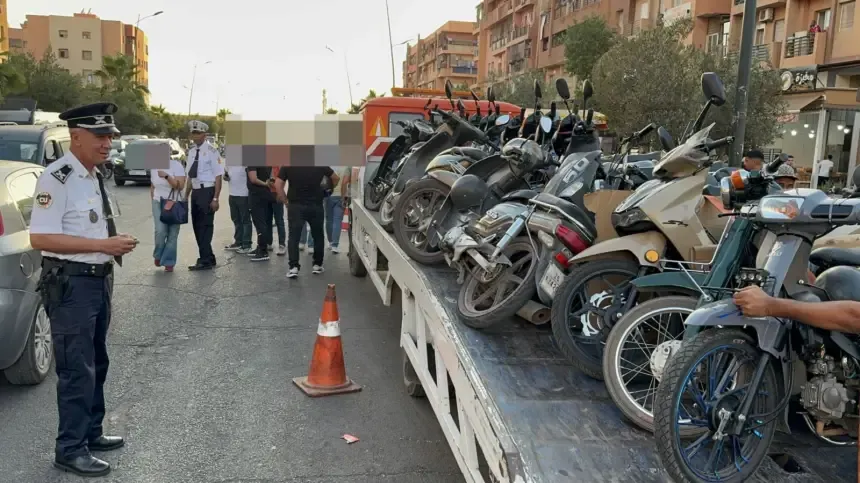 Marrakech's Police Crack Down on Reckless Motorcycle Riding