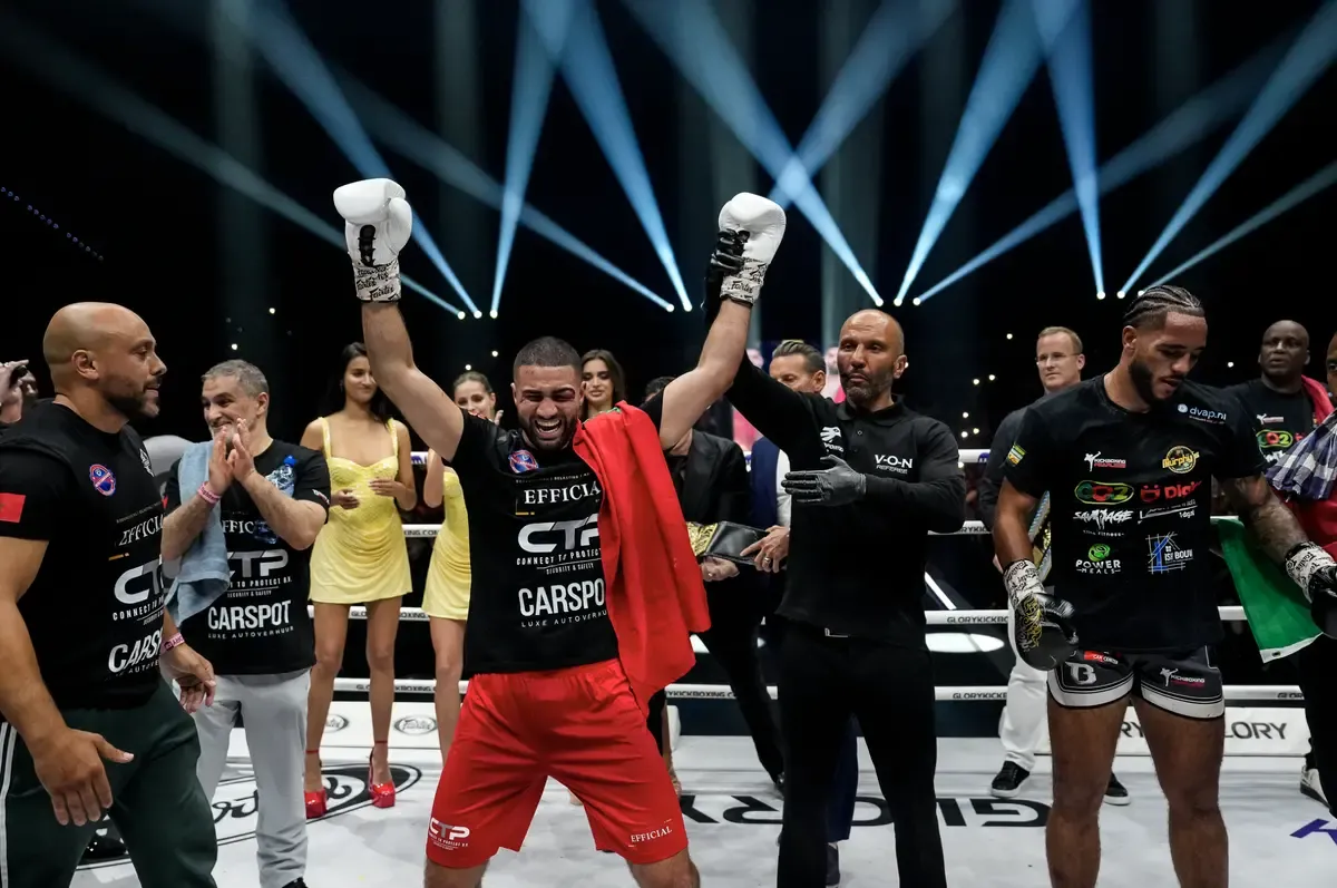 Mohamed Touchassie Clinches Glory Light Heavyweight Grand Prix Title Amidst Challenges