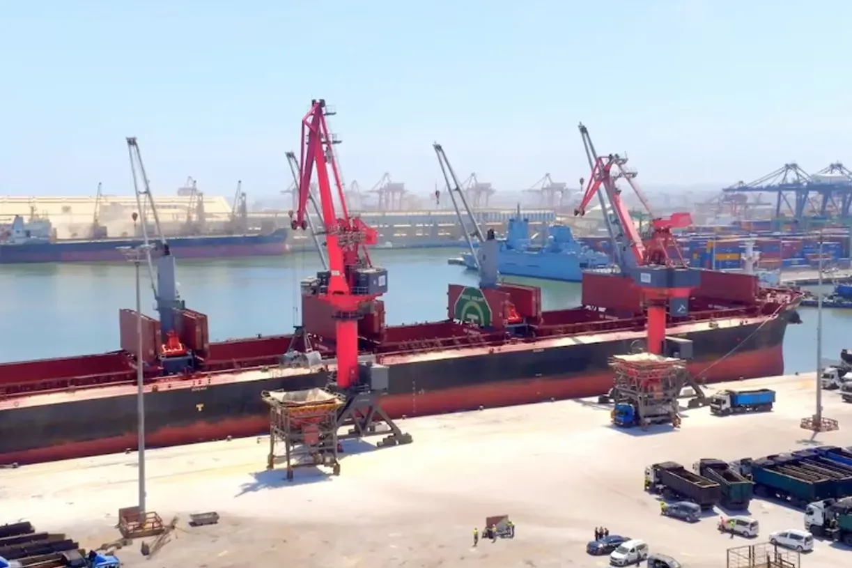 Marsa Maroc Celebrates Arrival of First Large Bulk Carrier at Casablanca Port Following Quay Enhancements