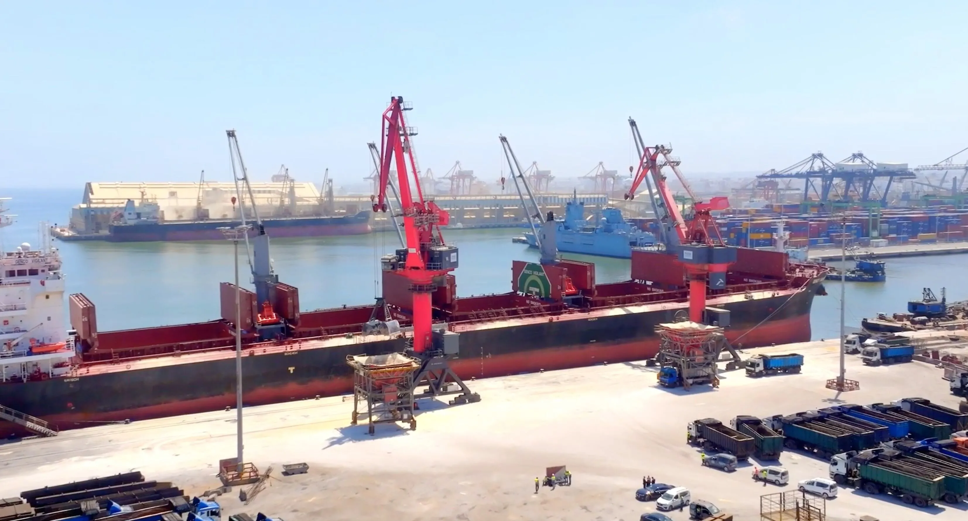 Casablanca Port Welcomes First Large-Capacity Bulk Carrier: A Milestone for Marsa Maroc and Cosumar