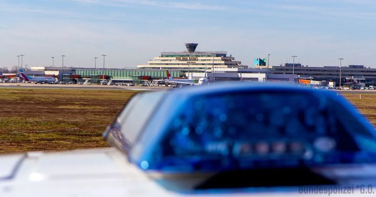 Arrest at Cologne Bonn Airport: Man Detained with Significant Debts