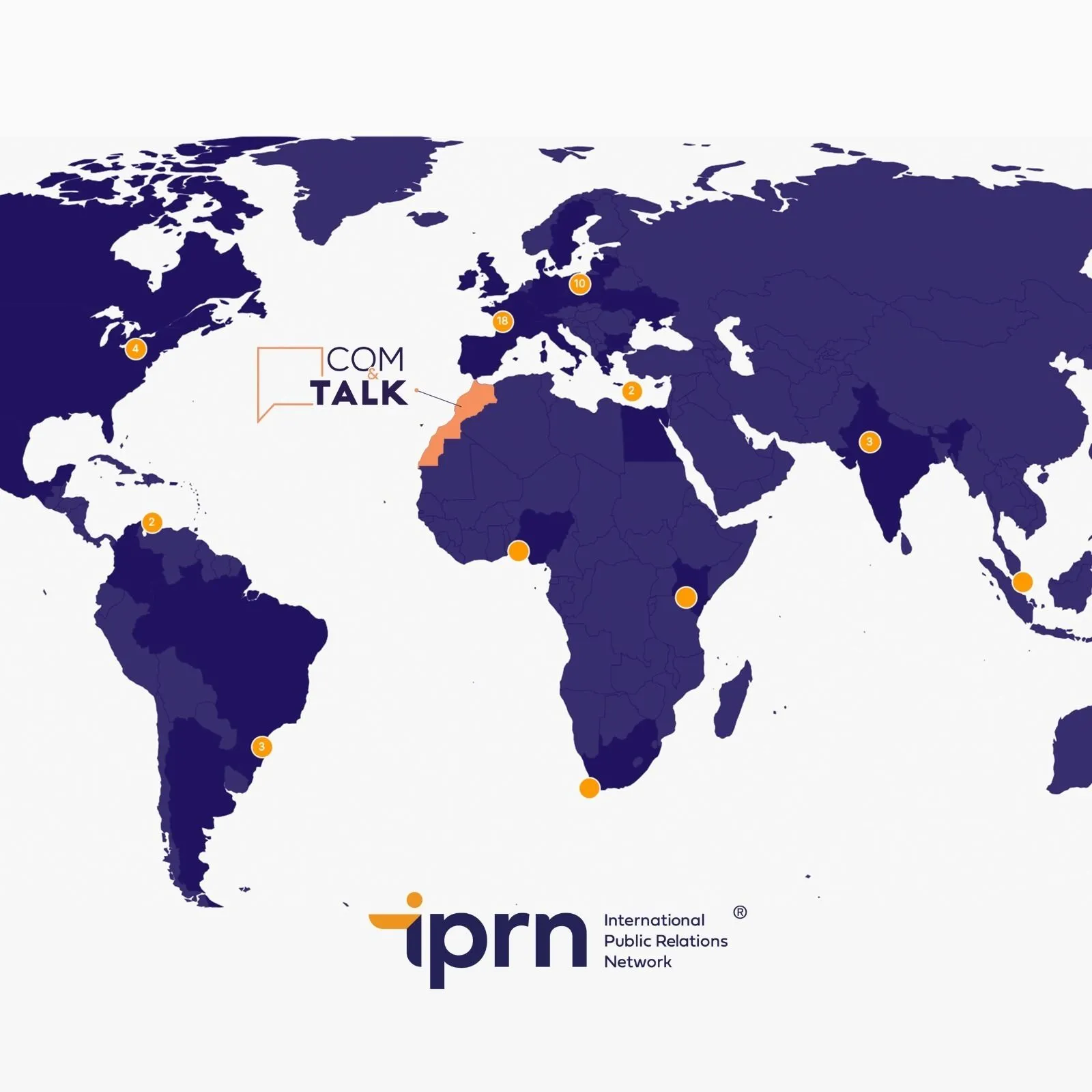 COM&TALK Agency Elevates Morocco's Global Presence Through IPRN Membership