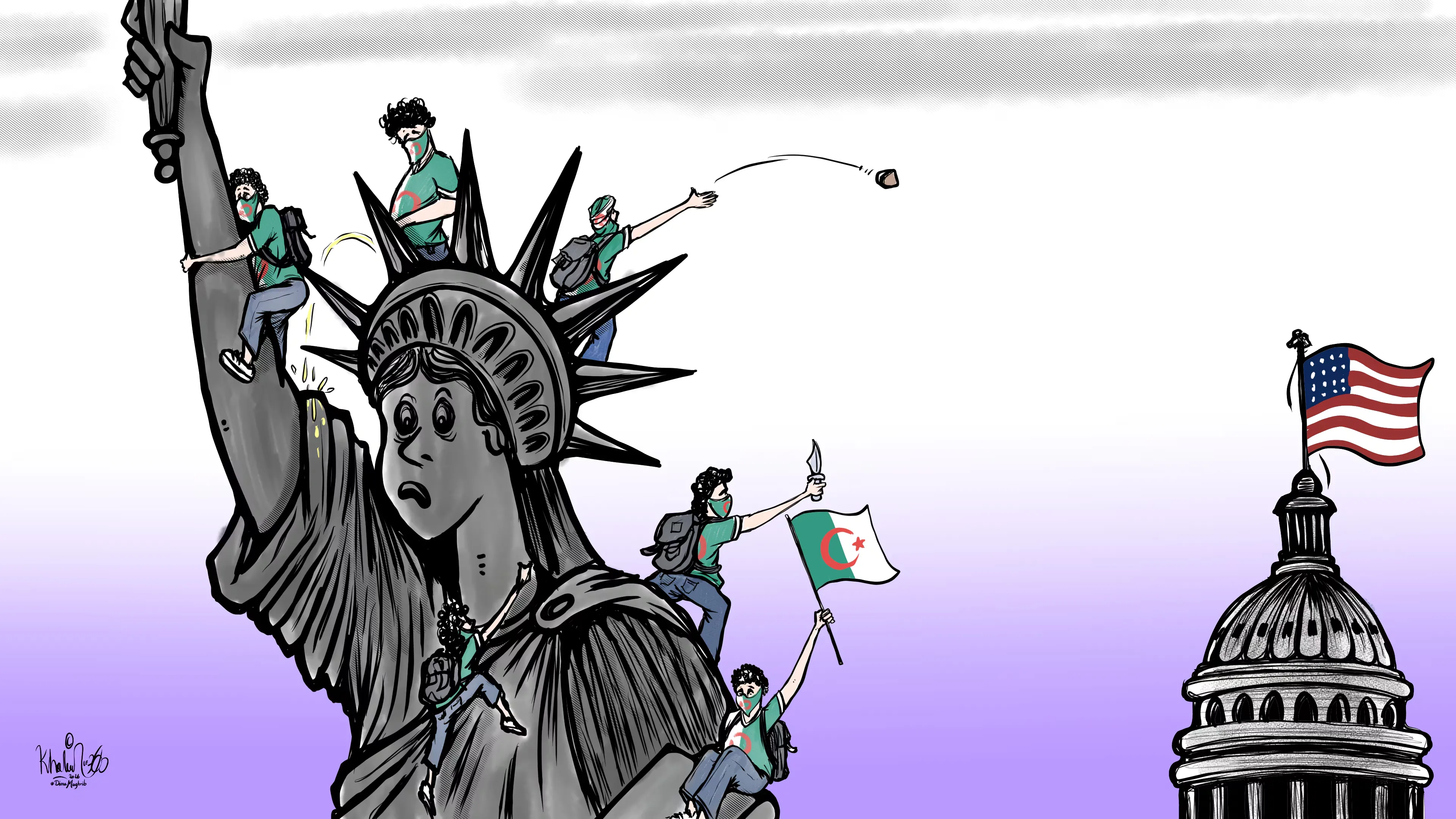 Algerian Hooligans Mar New York's Celebration: A Disturbing Incident