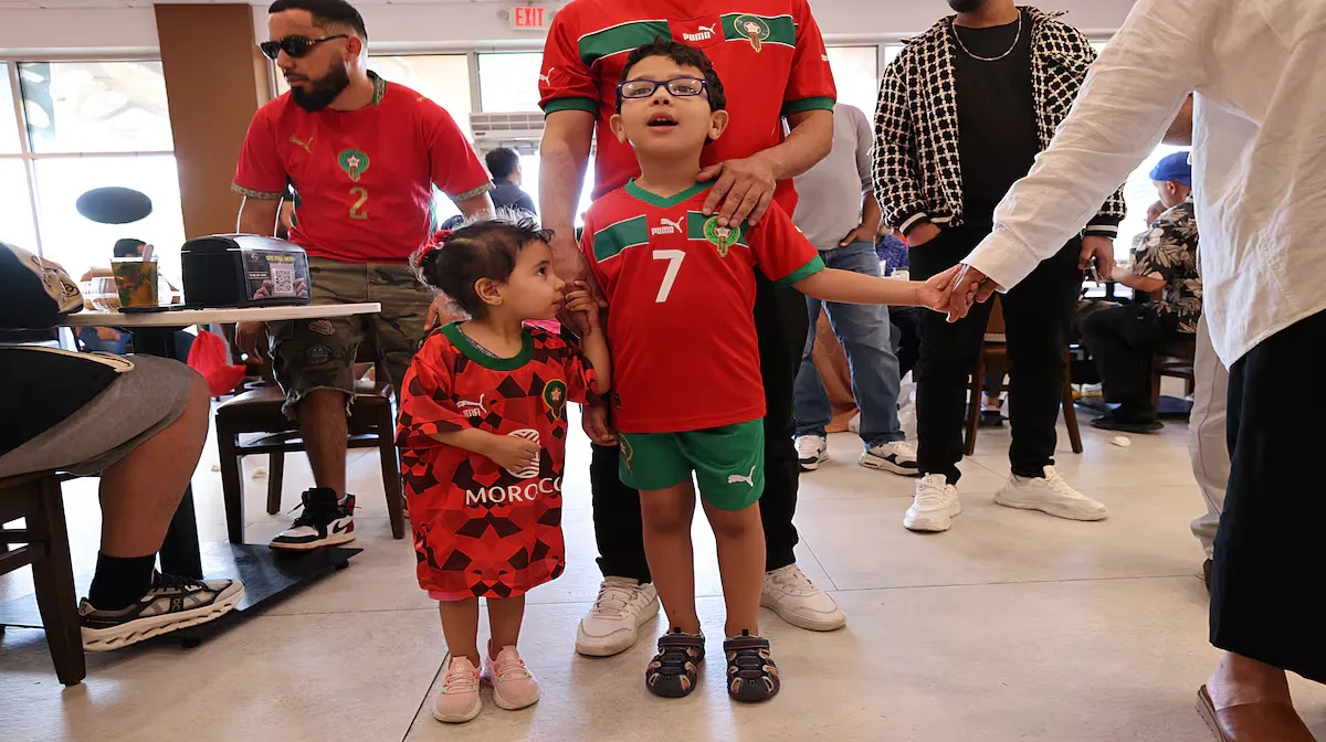 Moroccan Fans Unite in Revere Ahead of Scotland Match