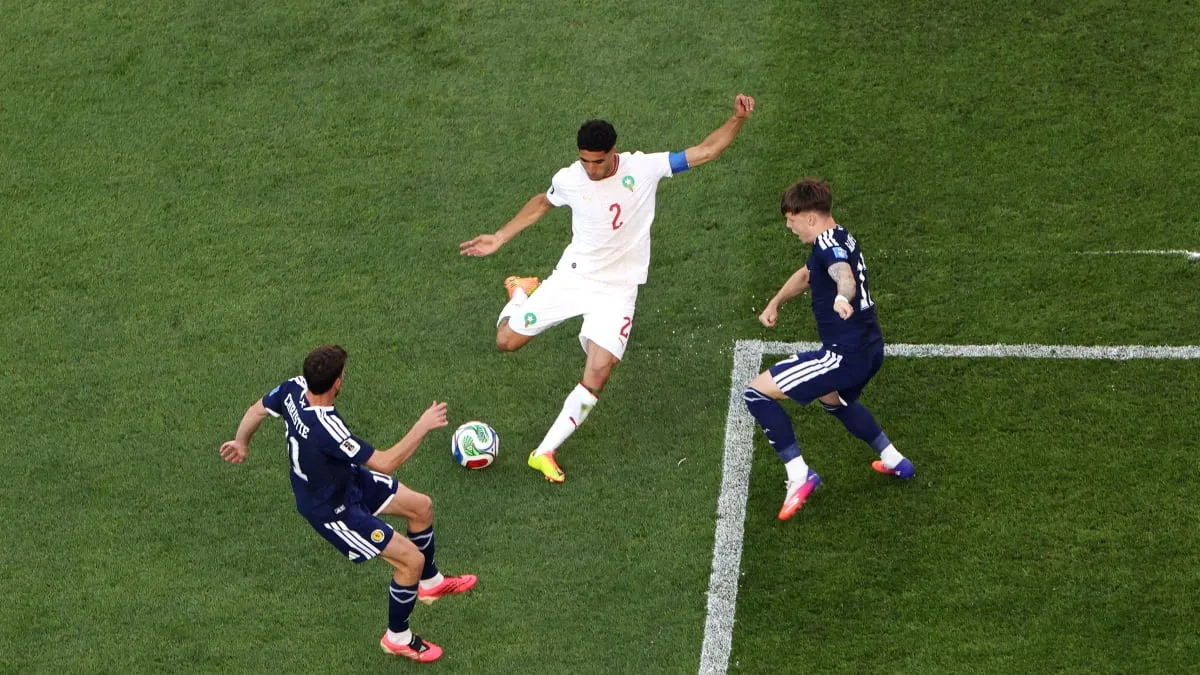 Hakimi's Morocco Triumphs Over Scotland in World Cup Clash