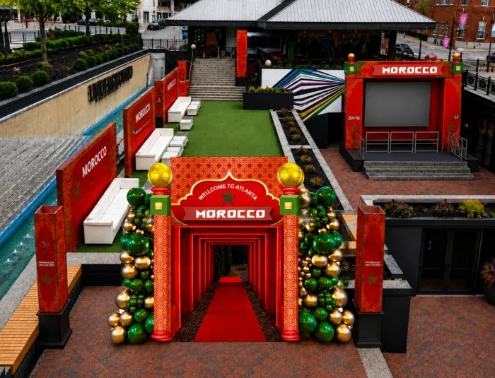 Underground Atlanta Hosts Moroccan Celebration Ahead of World Cup Match