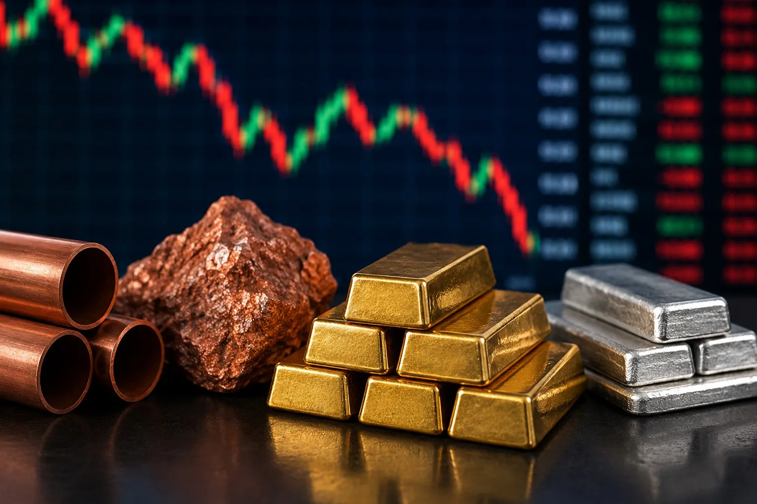 Copper Futures Dip Amid Strong Dollar and Fed Policy Concerns
