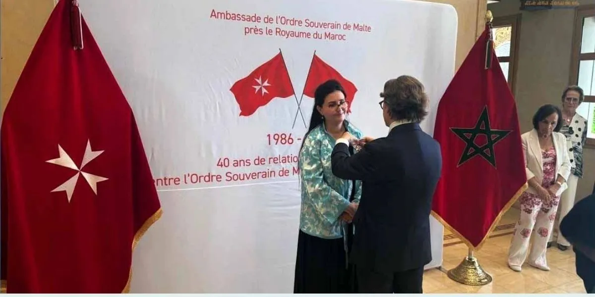 Professor Amina Barkat Honored with Pro Merito Melitensi Cross for Her Dedication to Pediatrics